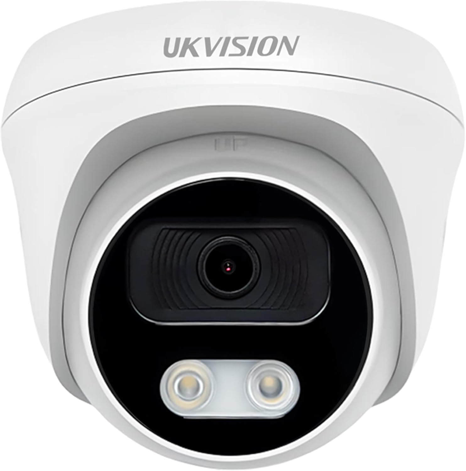 UKvision 5 MP ColorVu Audio Fixed Turret Camera